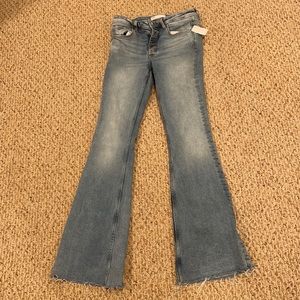 VINTAGE Zara flare jeans size 6